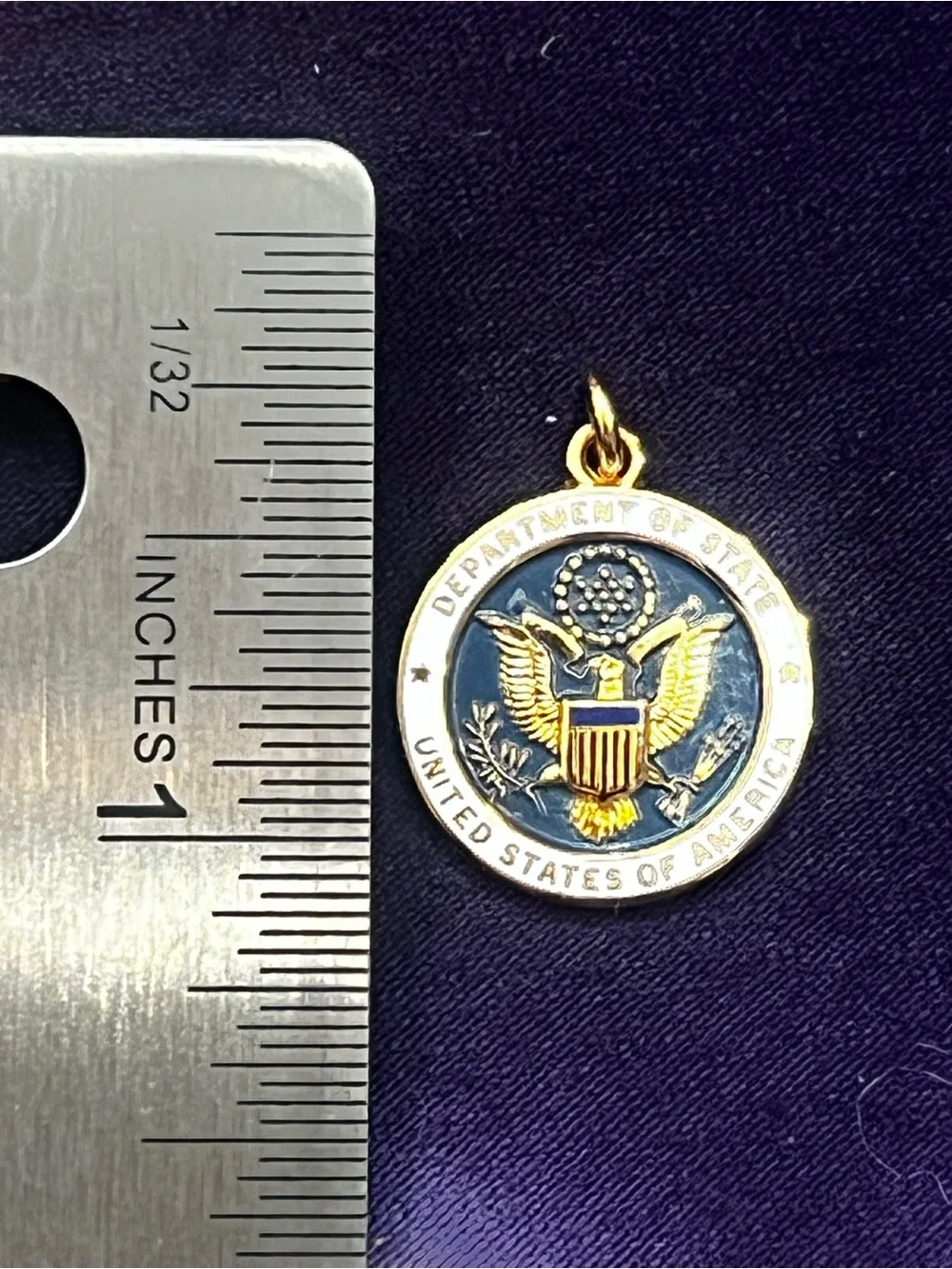Patriotic collectable / Department of State / United States Seal Pendant